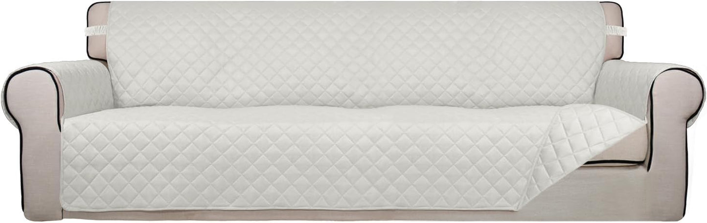 PureFit Reversible Quilted Sofa Cover for Pets and Kids