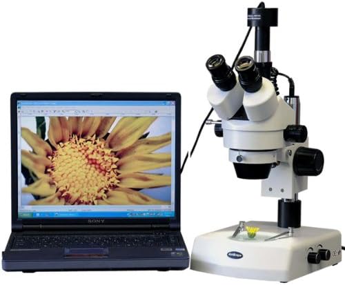 3.5X-90X Stereo Zoom Microscope with Dual Halogen Lights