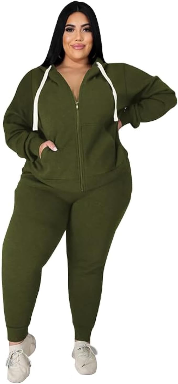 Plus Size Two Piece Outfits for Women - Stylish and Comfy