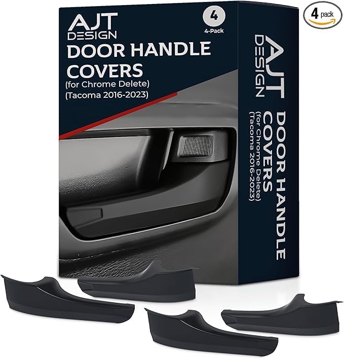 Chrome Delete Black Door Handle Covers - Toyota Tacoma