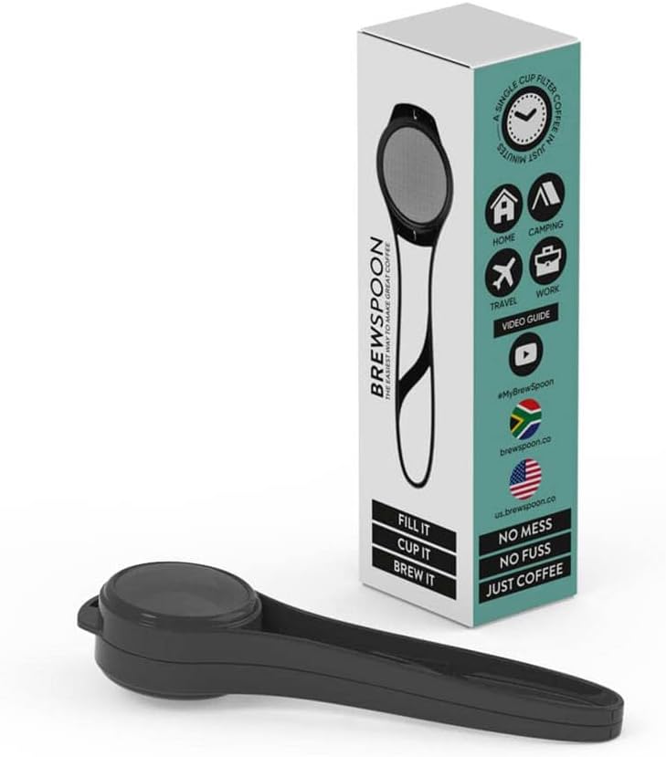 BrewSpoon Portable Coffee Infuser - Filtered Coffee Anywhere!