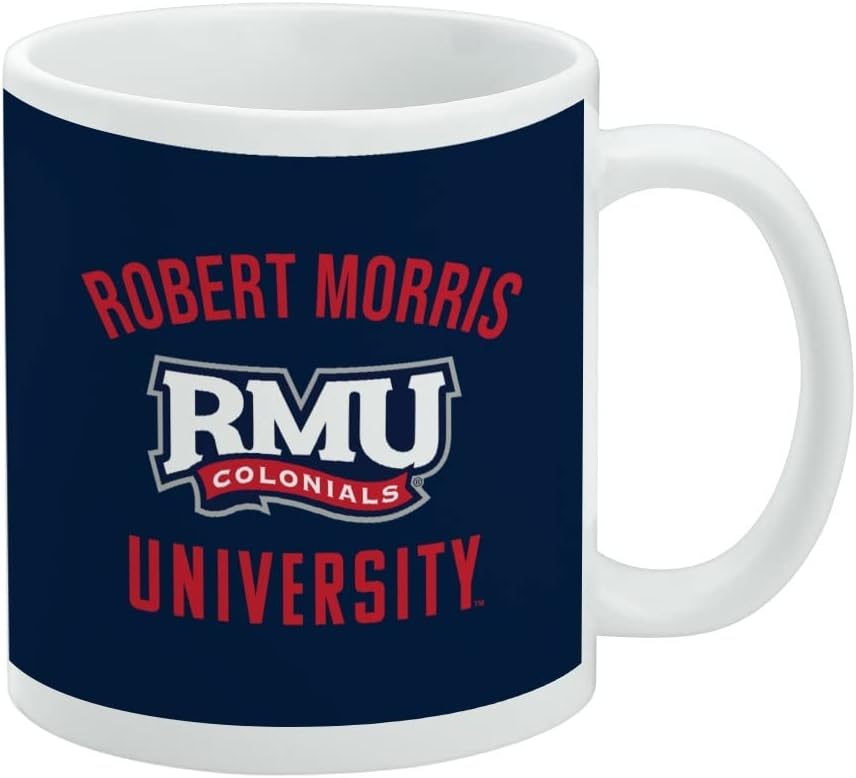 RMU Colonials Logo Ceramic Coffee Mug, 11oz