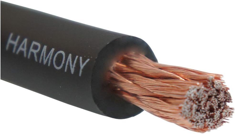 Harmony Audio 1/0 0 Gauge Car Stereo Power Cable - 25 FT