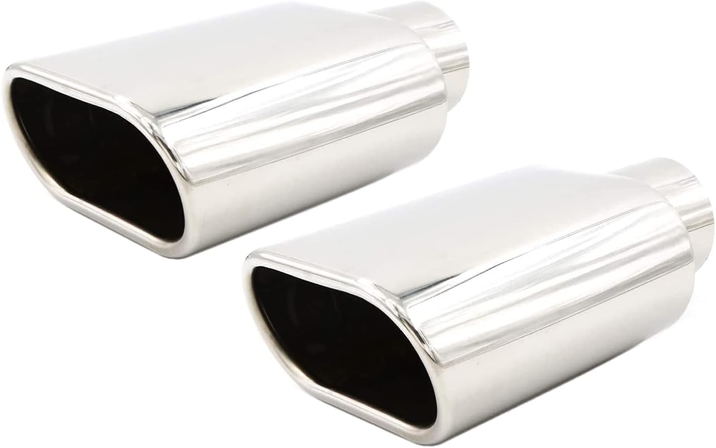 Stainless Steel Rolled Edge Exhaust Tip for 2.5 Inch Inlet