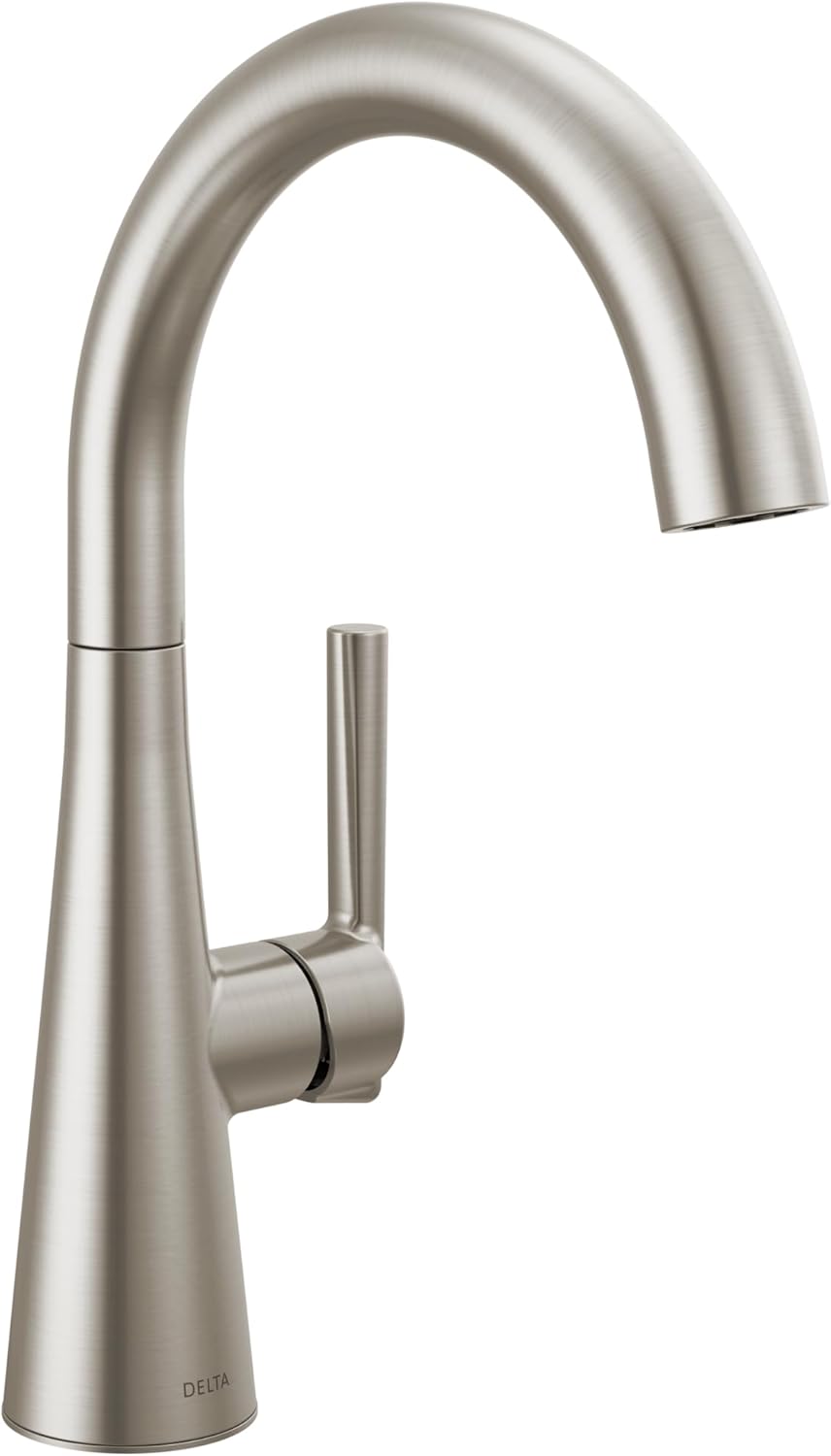 Delta Modern Brushed Nickel Single Hole Bar Sink Faucet Review