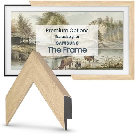 Museum Maple Slim Frame for Samsung The Frame TV