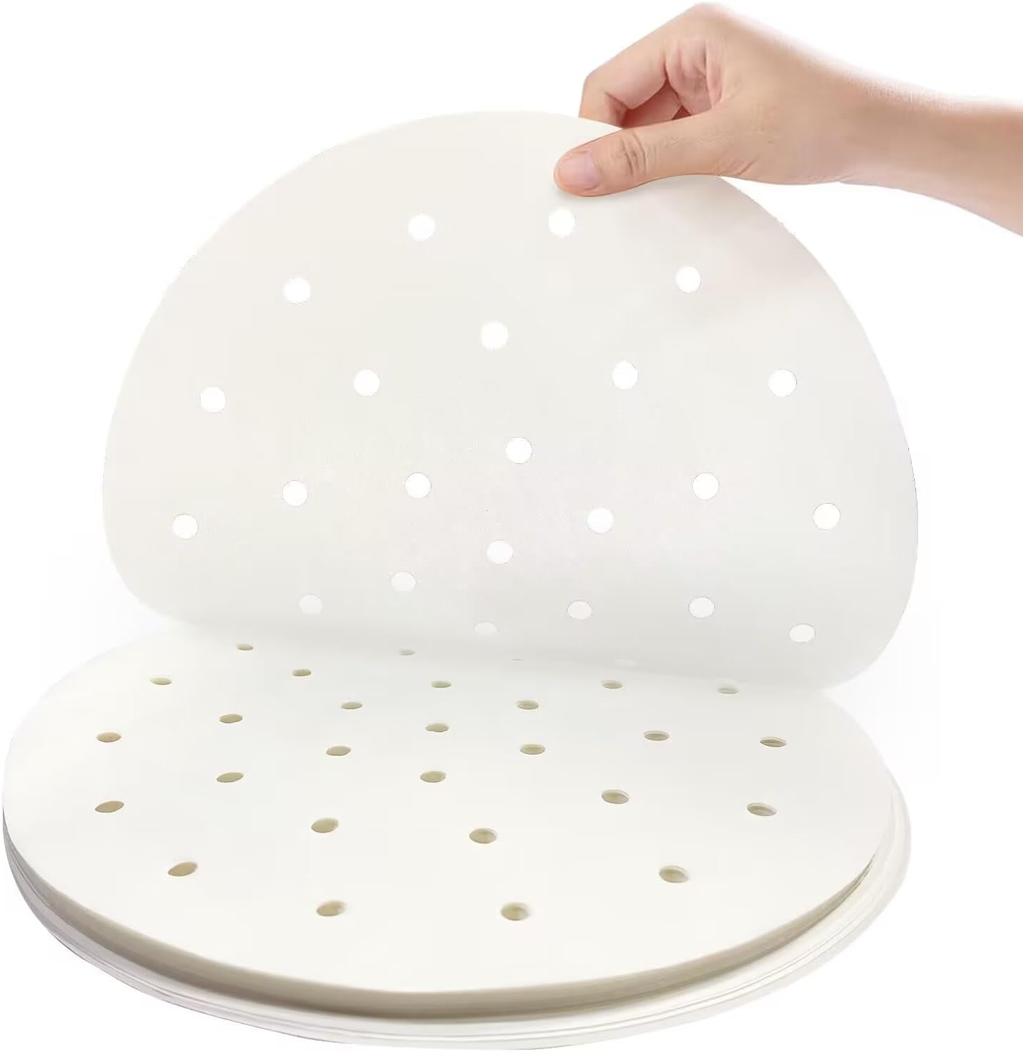 Bamboo Steamer Liners - Anti-Stick Parchment Paper | EBIGIC