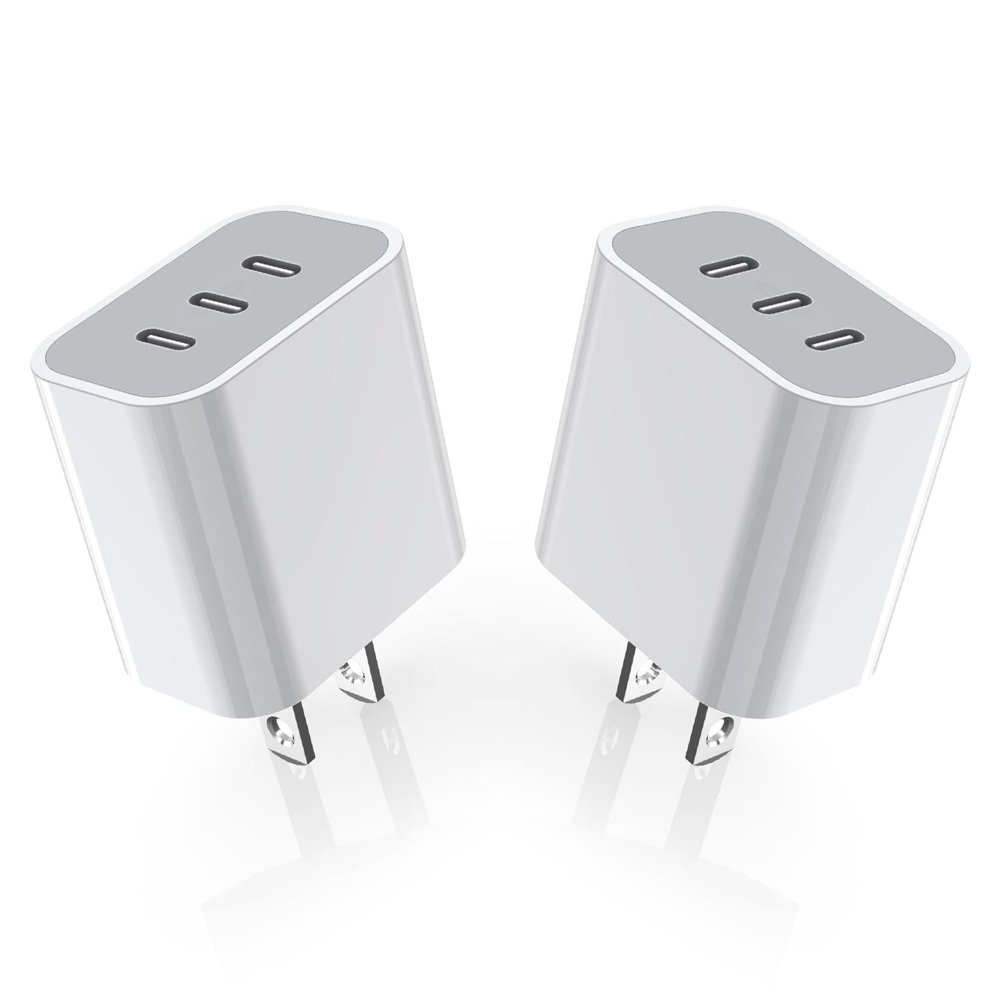 Fast Type C Charger 2 Pack for iPhone 16/16 Pro Max - 35W Power