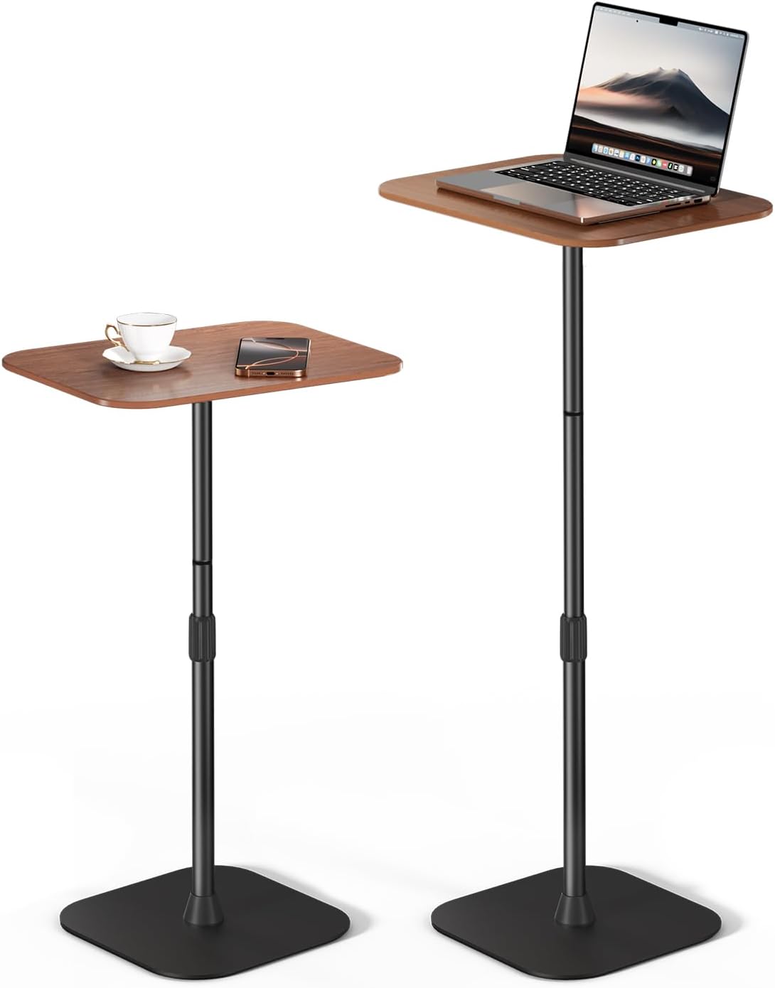Viozon Floor Laptop Stand for Bed - Adjustable Height & Portable
