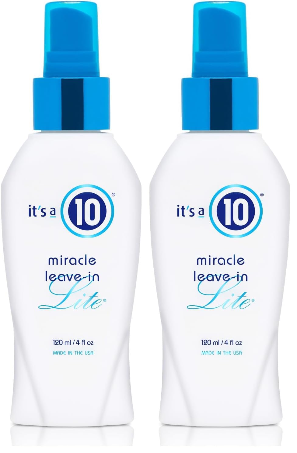 It's a 10 Haircare Miracle Leave-In Lite for Weightless Shine