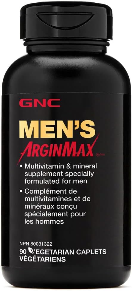 GNC Mens Arginmax Sexual Health Supplement for Enhanced Vitality