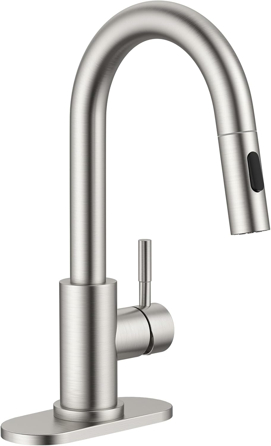 Modern Bar Sink Faucet with Pull Down Sprayer for Easy Use
