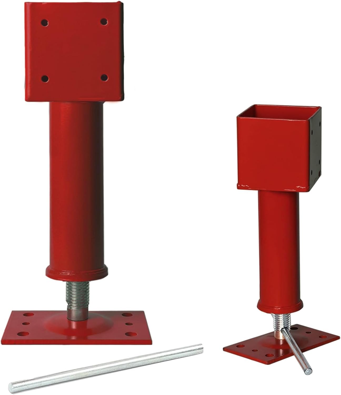 4x4 Screw Jacks for Leveling and Support - Heavy Duty 24000 lbs