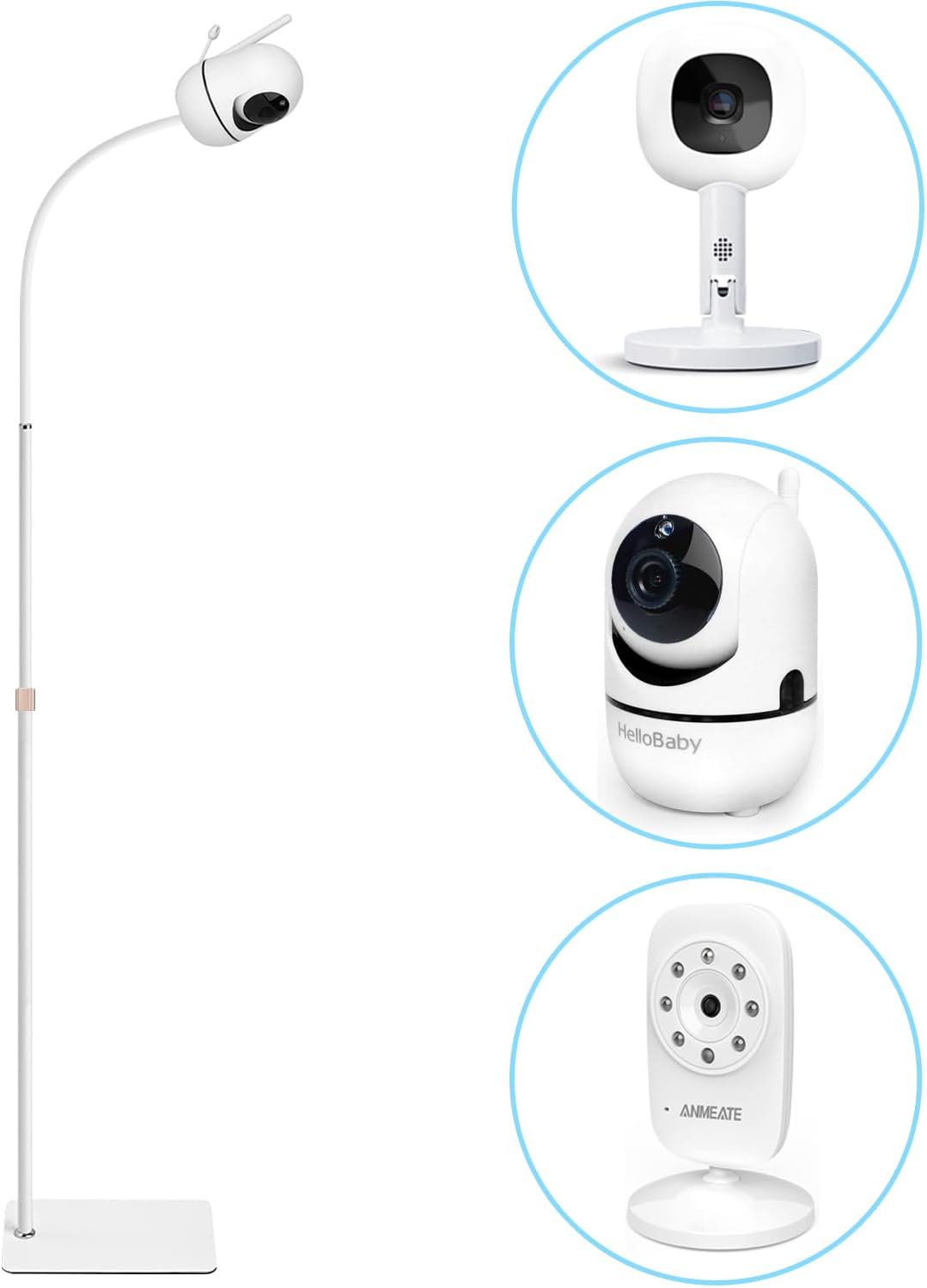 Adjustable Baby Monitor Stand - Secure & Versatile!