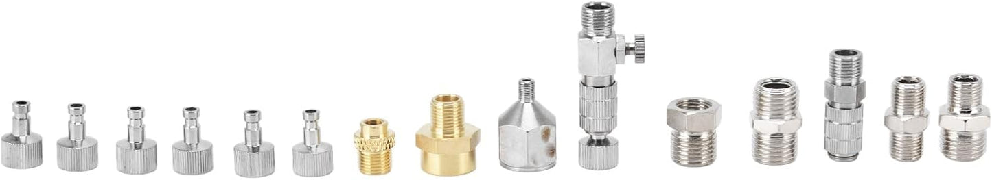 15PCS Airbrush Quick Connectors for Easy Airbrush Use