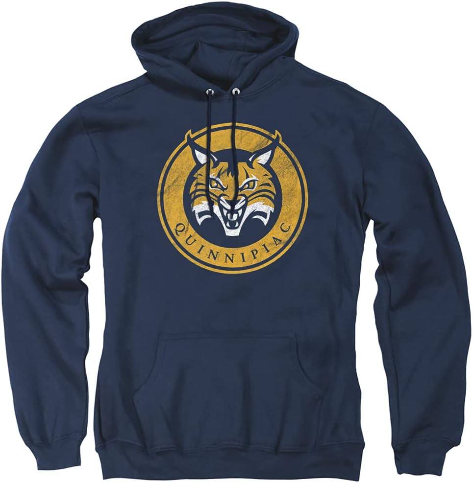 Official Collegiate Distressed Logo Hoodie for Everyday Wear