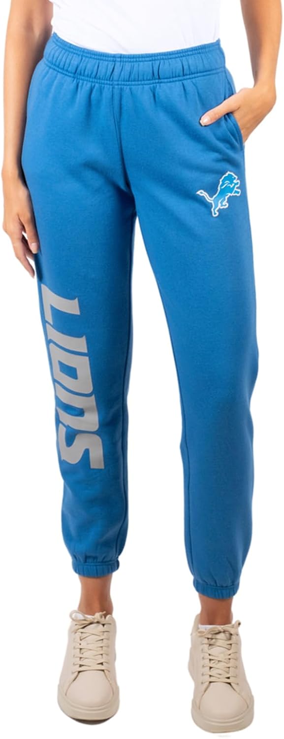 Ultra Game Women's NFL Official Super Soft Sweatpants Joggers