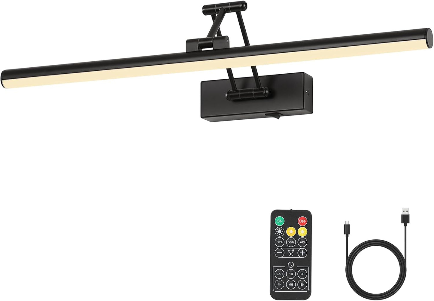 Joossnwell Battery Operated Picture Lights for Art Lighting