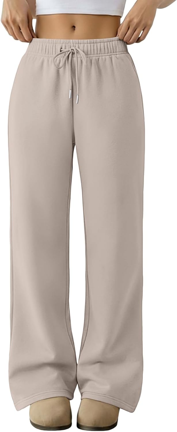Trendy Queen Womens Wide Leg Barrel Pants for Comfy Lounge Wear
