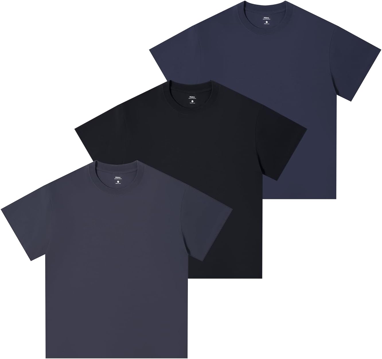 Heavyweight Cotton T-Shirts for Men Women Unisex Casual Wear