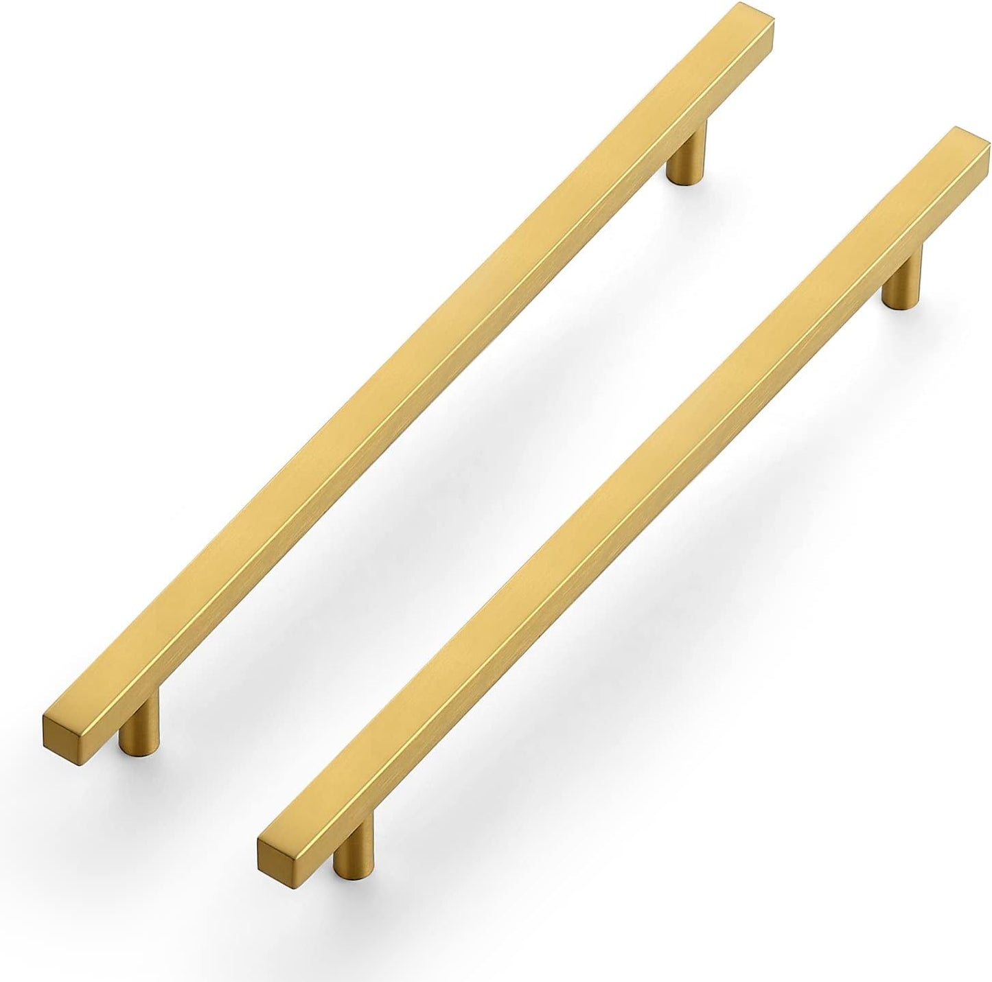 Ravinte 10 Pack Gold Cabinet Handles for Kitchen - Stylish Pulls