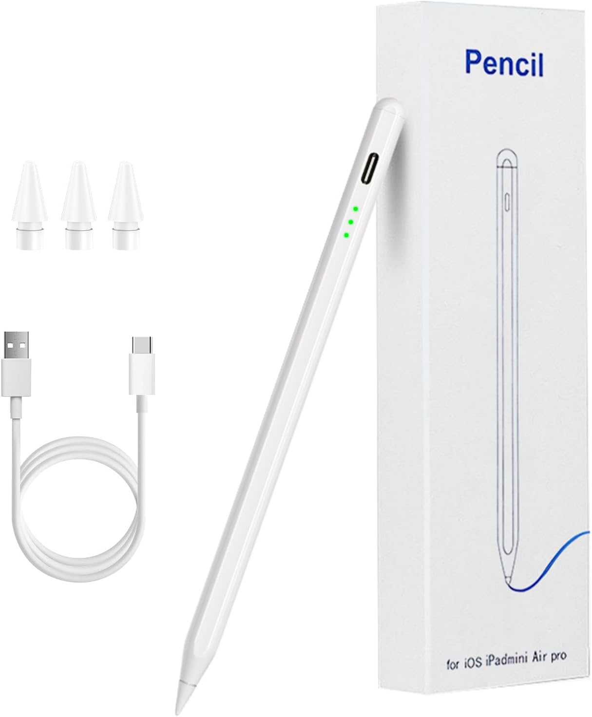 Fast Charge Magnetic Stylus Pen for iPad - Precision & Speed with Woycey