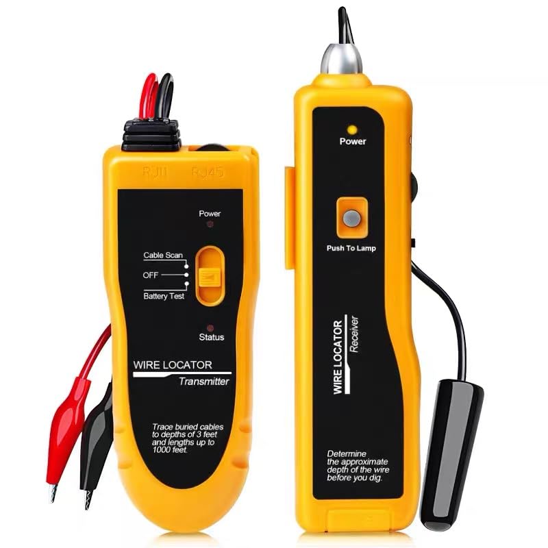 Underground Wire Locator for Efficient Cable Tracing and Testing