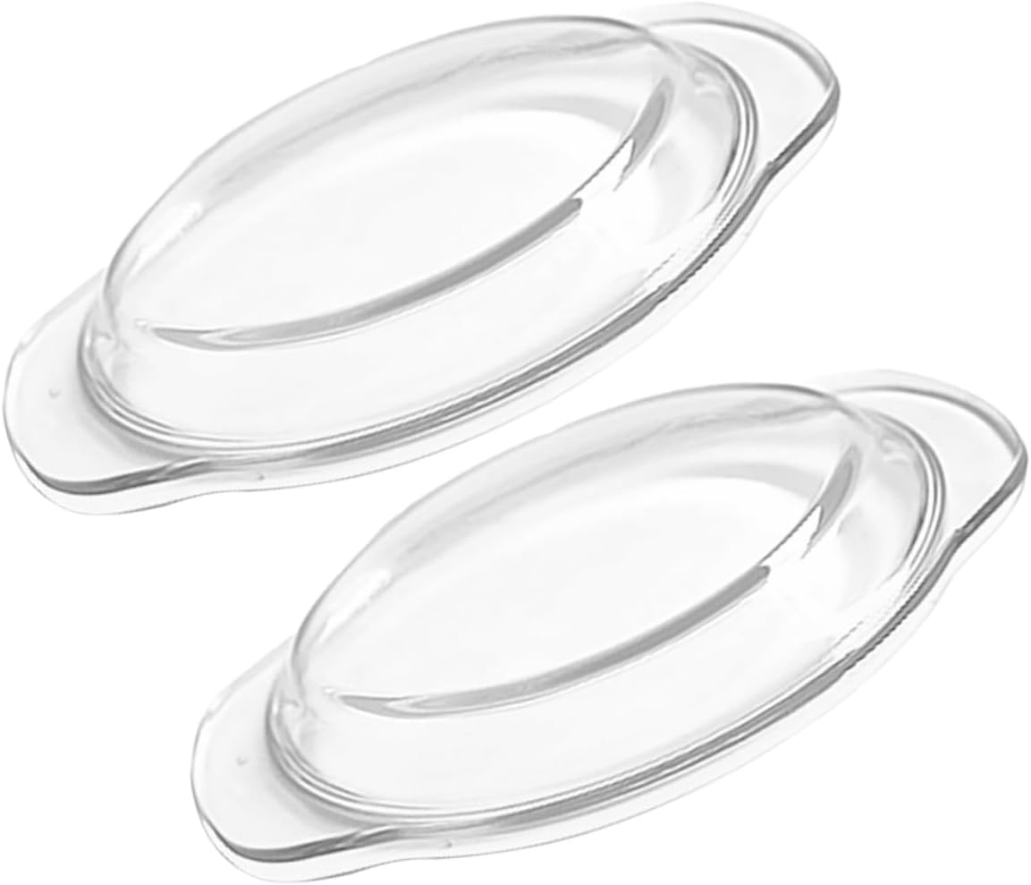 2Pcs Heat-Resistant Microwave Splatter Guard by Ciieeo