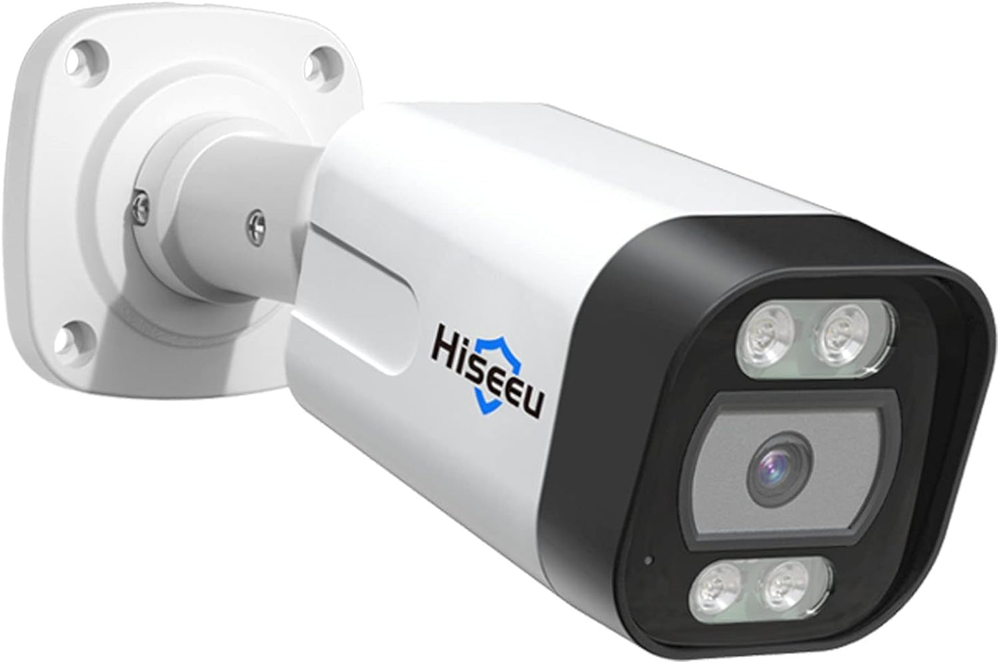 Hiseeu 5MP PoE Camera with 2 Way Audio and Remote Access