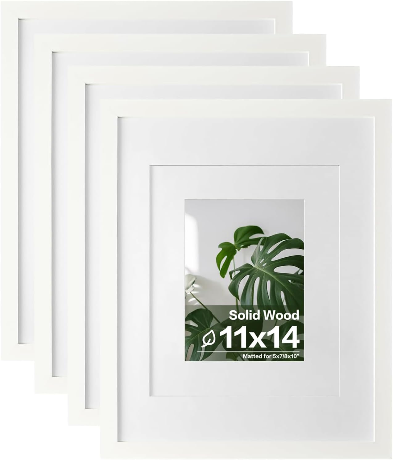 Egofine 11x14 Picture Frames for Table Top and Wall Mounting