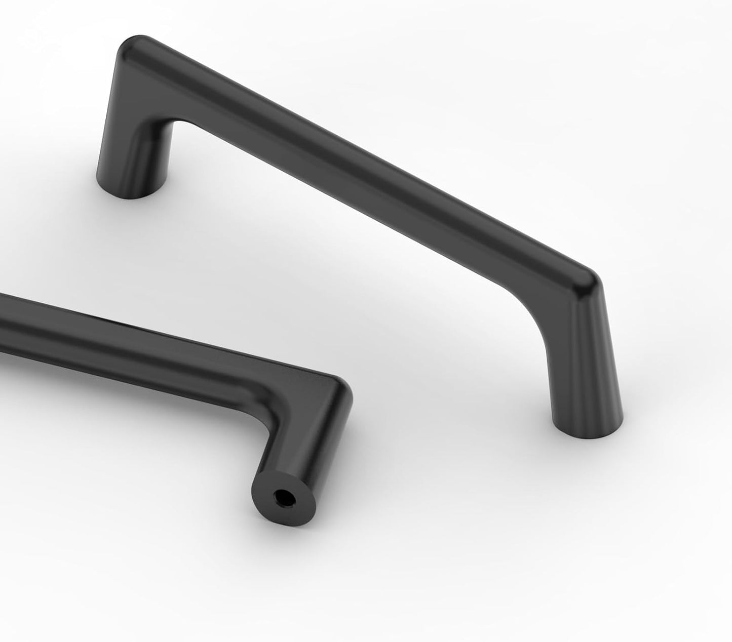 Asidrama 10 Pack Matte Black Cabinet Pulls for Kitchen Hardware