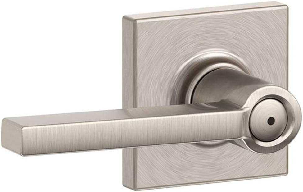 Schlage F40 LAT 619 COL Latitude Door Lever for Privacy Needs