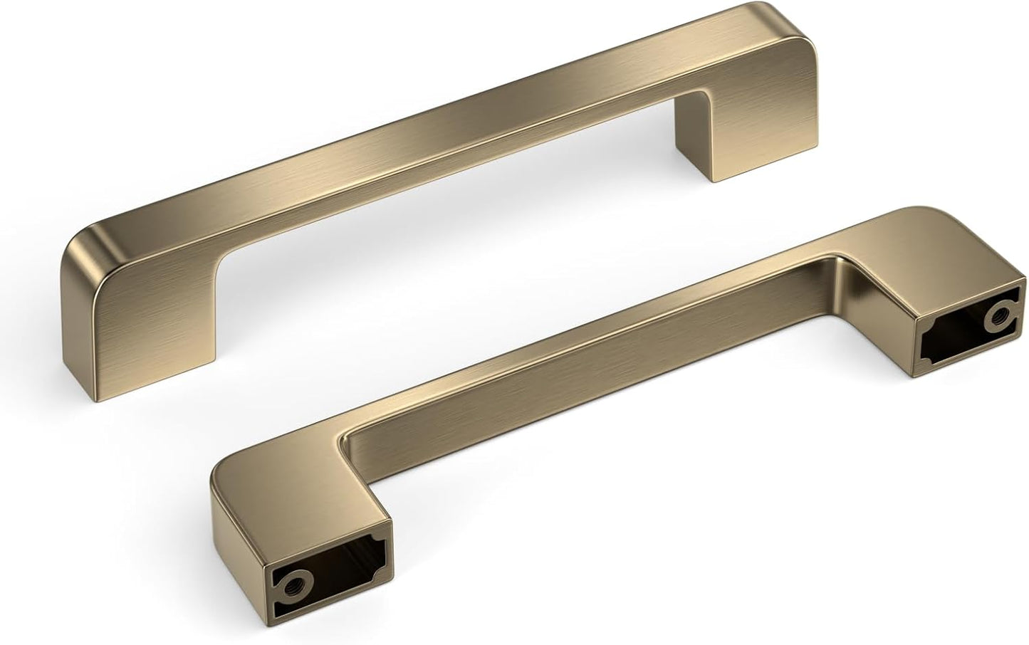 25 Pack Champagne Bronze Cabinet Pulls for Kitchen and Dresser