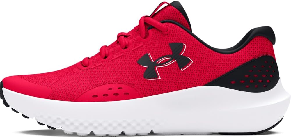 Under Armour Boy's Surge 4 Sneakers for Comfort and Durability