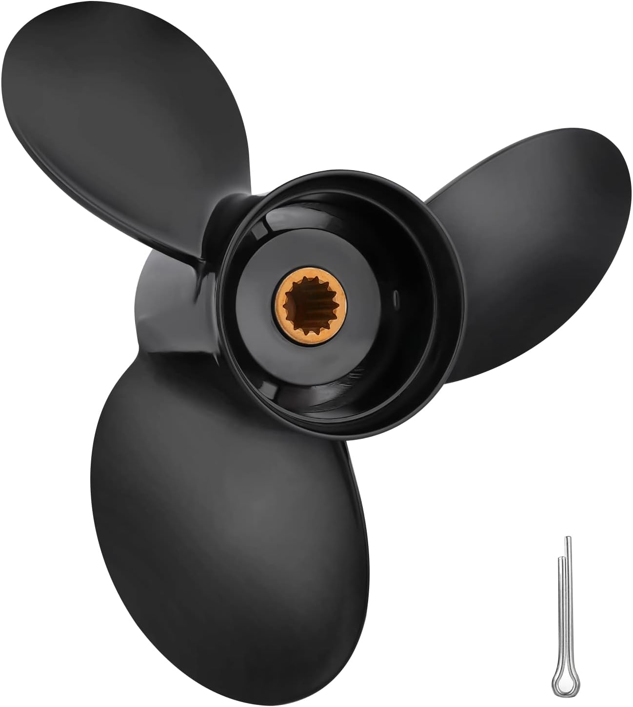 OEM Upgrade Aluminum Boat Propeller for Johnson Evinrude 15-35 HP