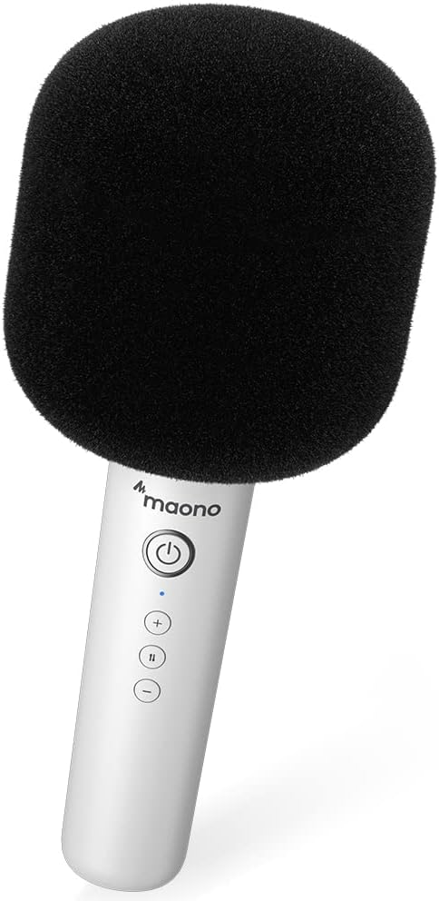 MAONO MKP100 Portable Karaoke Microphone for Home and Travel