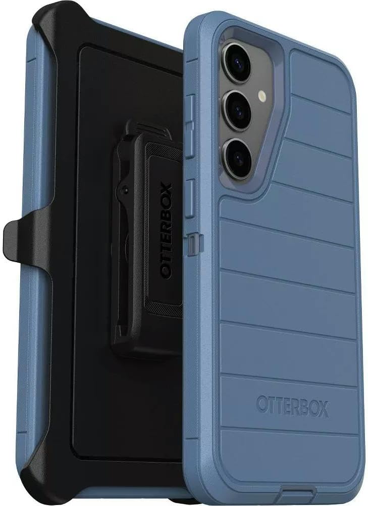 OtterBox Galaxy S25 Plus Defender Series Case - Baby Blue Jeans