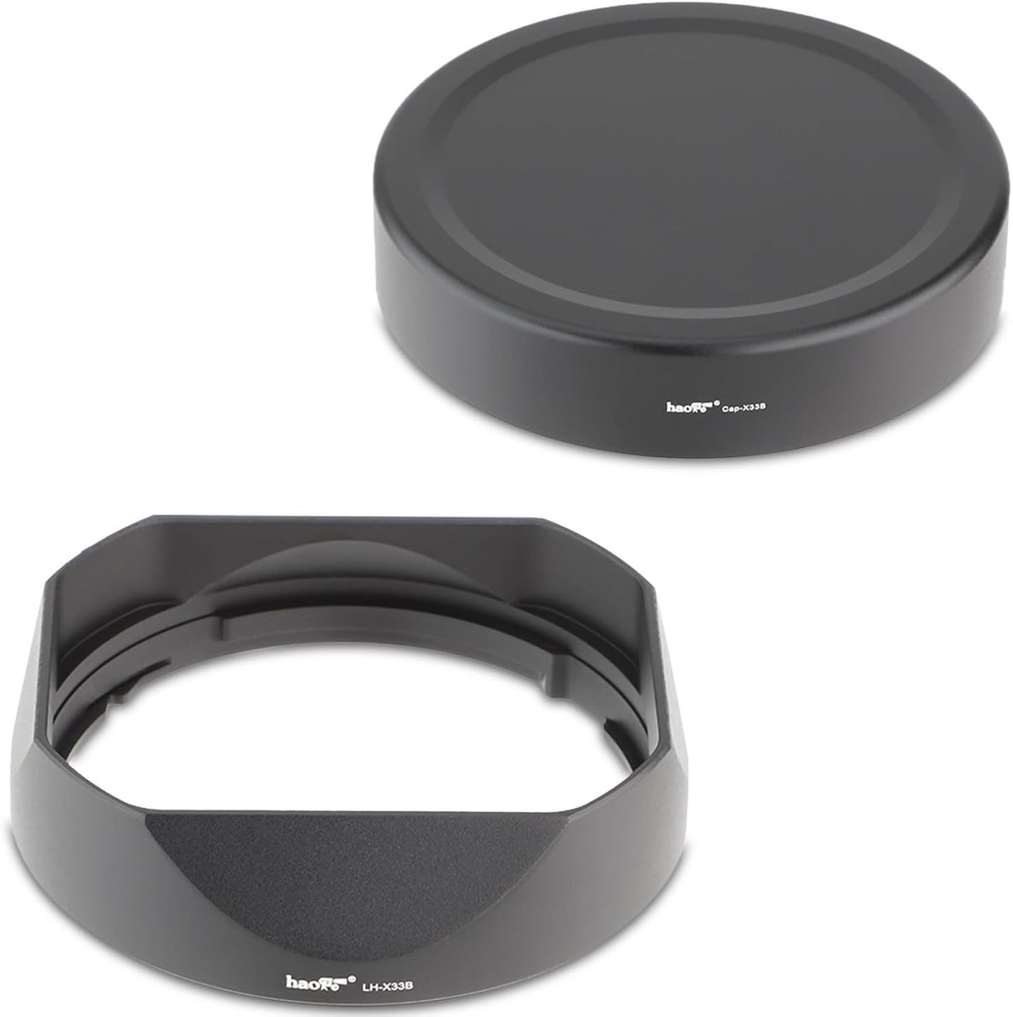 Square Metal Lens Hood for Fujifilm XF 33mm and XF 16-50mm