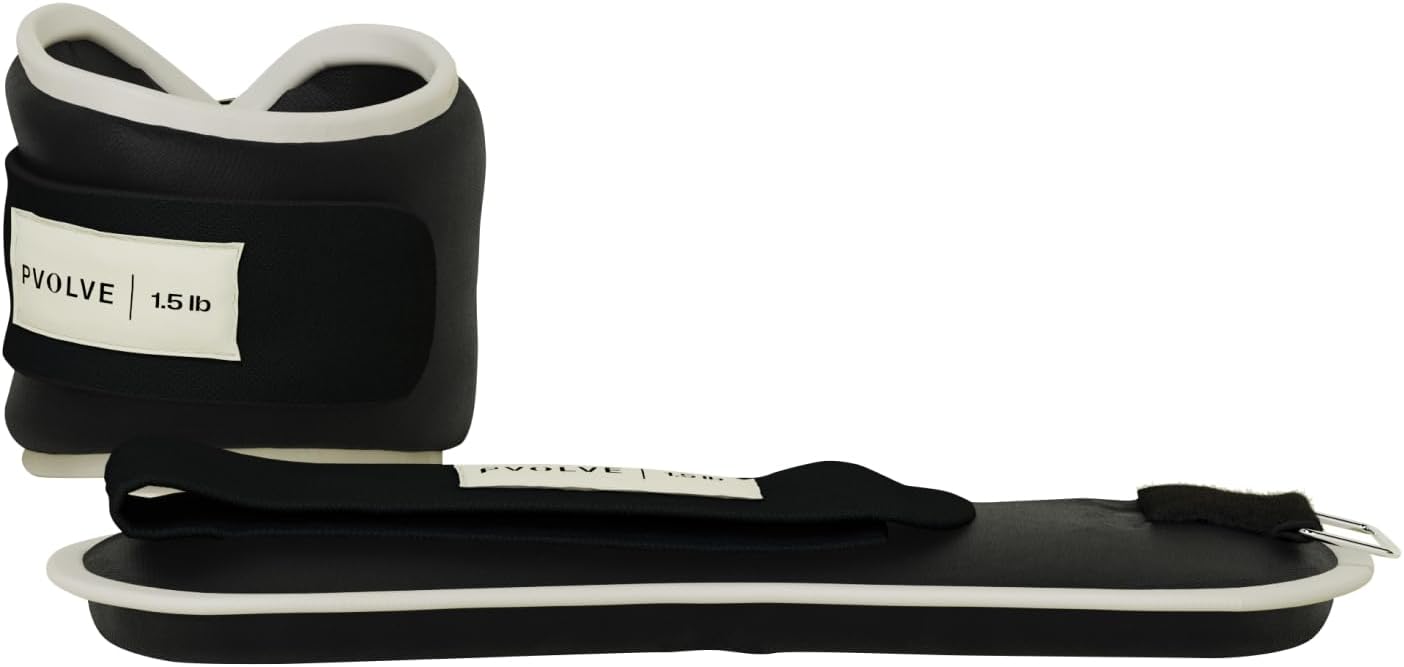 Pvolve 1.5lb Ankle Weights - Sculpt & Tone at Home!
