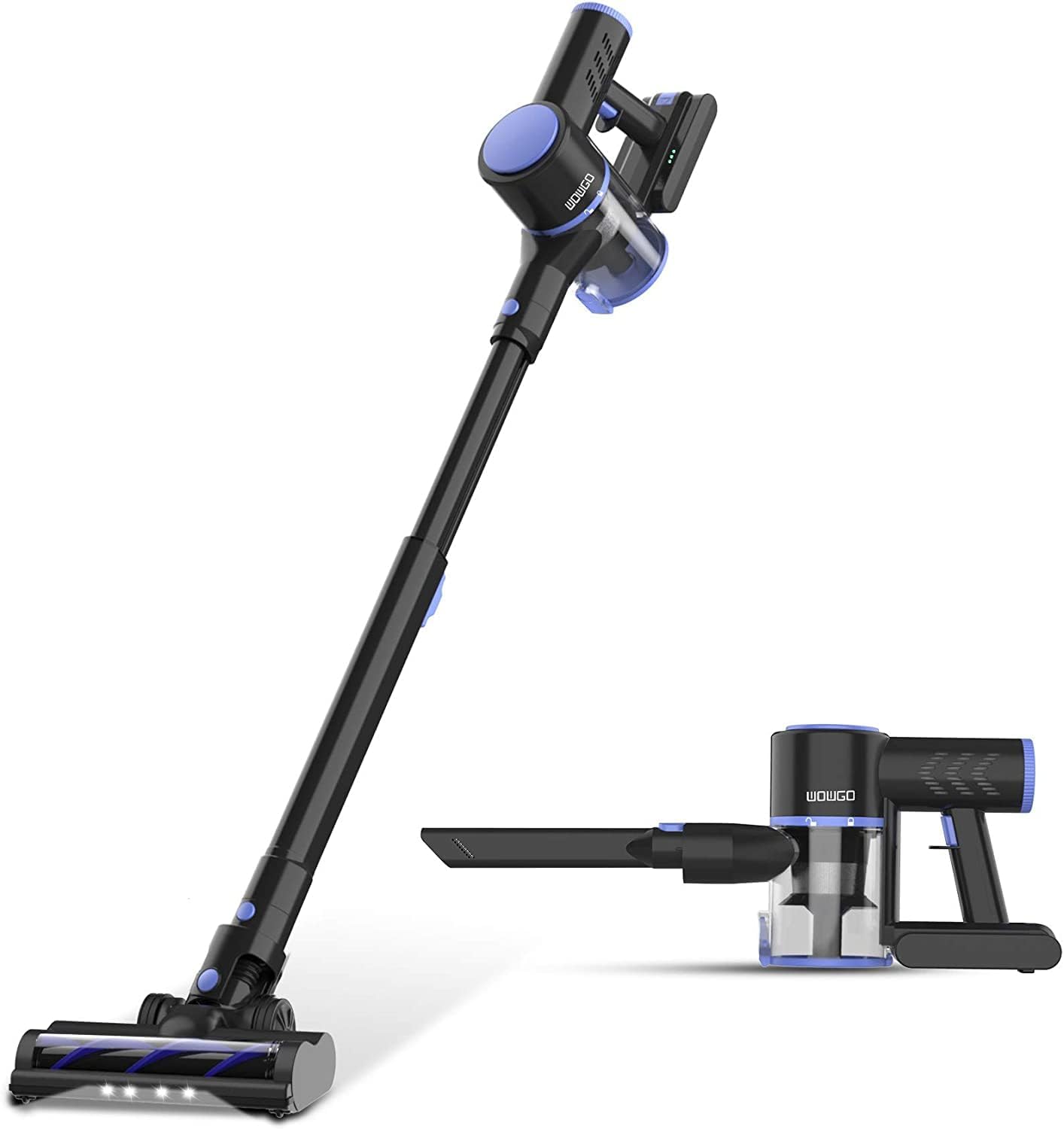 WOWGO Cordless Vacuum Cleaner with 6-in-1 Flexibility and Power