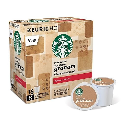 Starbucks Toasted Graham Coffee Pods - 16 Count
