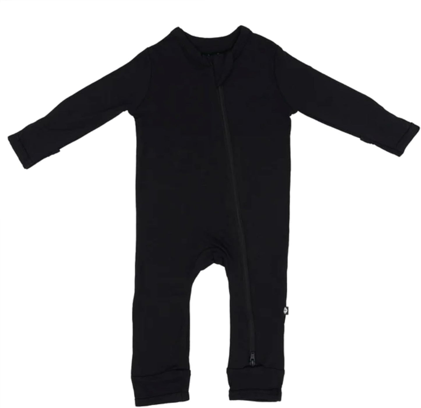 KYTE BABY Unisex Bamboo Zippered Rompers for Infants 0-24 Months