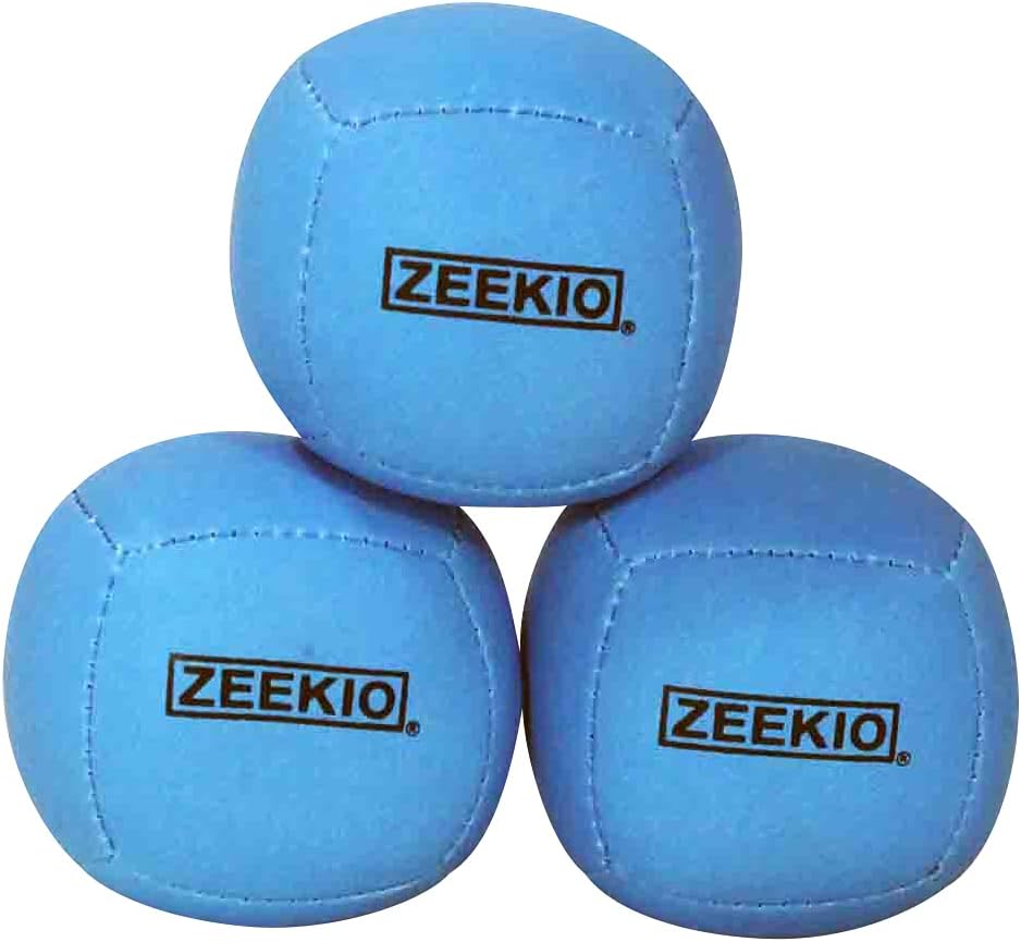 Zeekio UV Reactive Juggling Balls Set