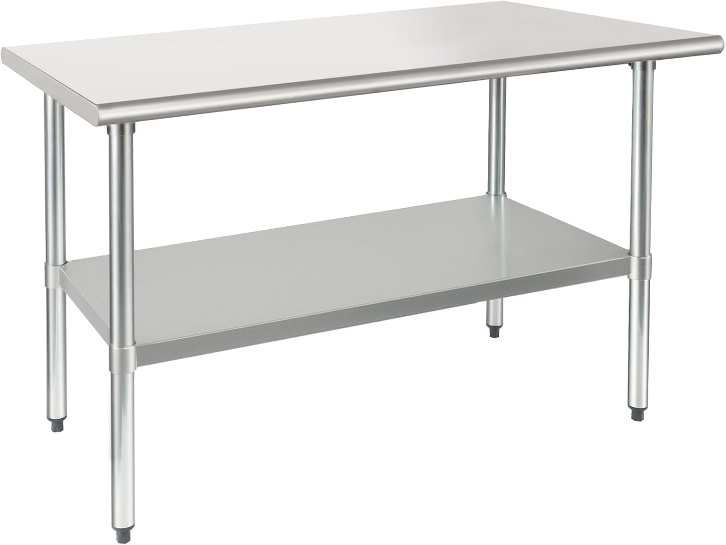 HARDURA Stainless Steel Table 30X48 Inches for Commercial Use