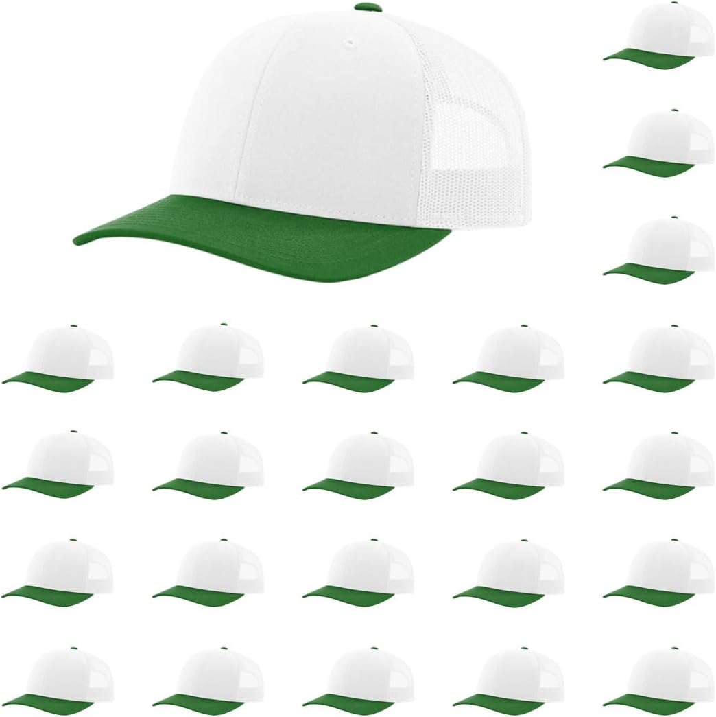 Richardson 112 Classic Six-Panel Adjustable Snapback Trucker Cap