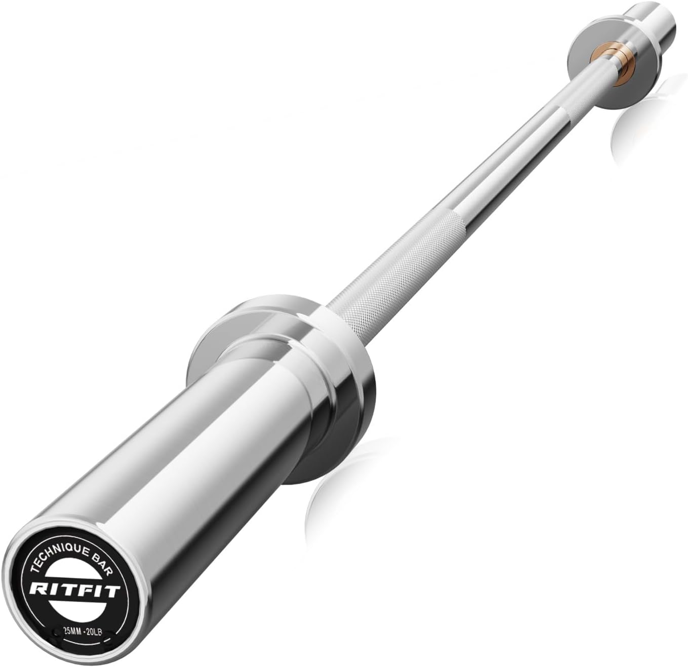 RITFIT Olympic Barbell for Strength Training and Weightlifting