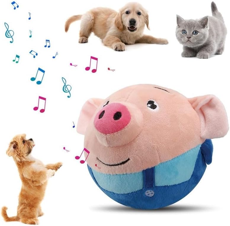 Rechargeable Moving Dog Toy for Active Play