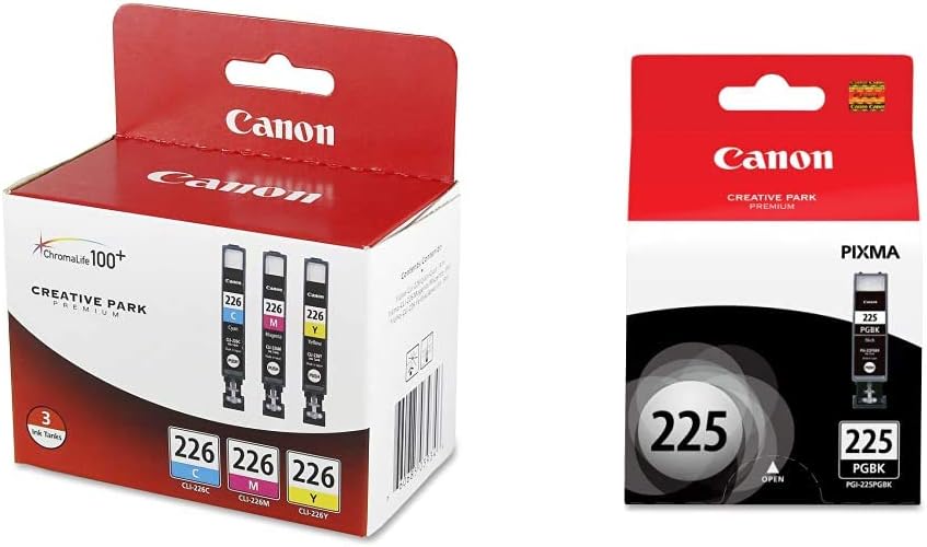 Canon CLI226 3 Color Multi Pack and PGI-225 Black Ink Review