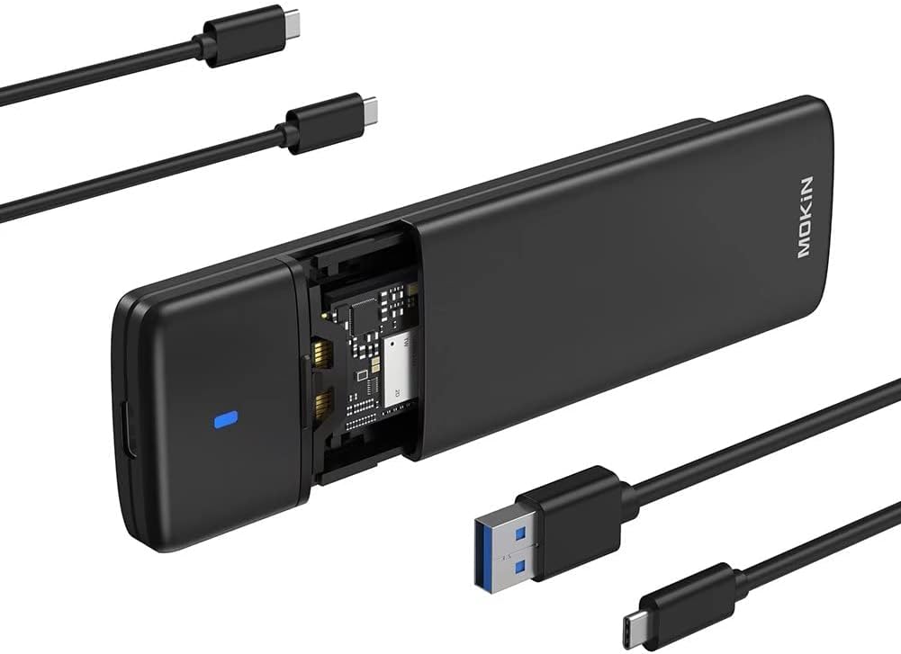 MOKiN NVMe SSD Enclosure: Tool-Free Fast Transfer