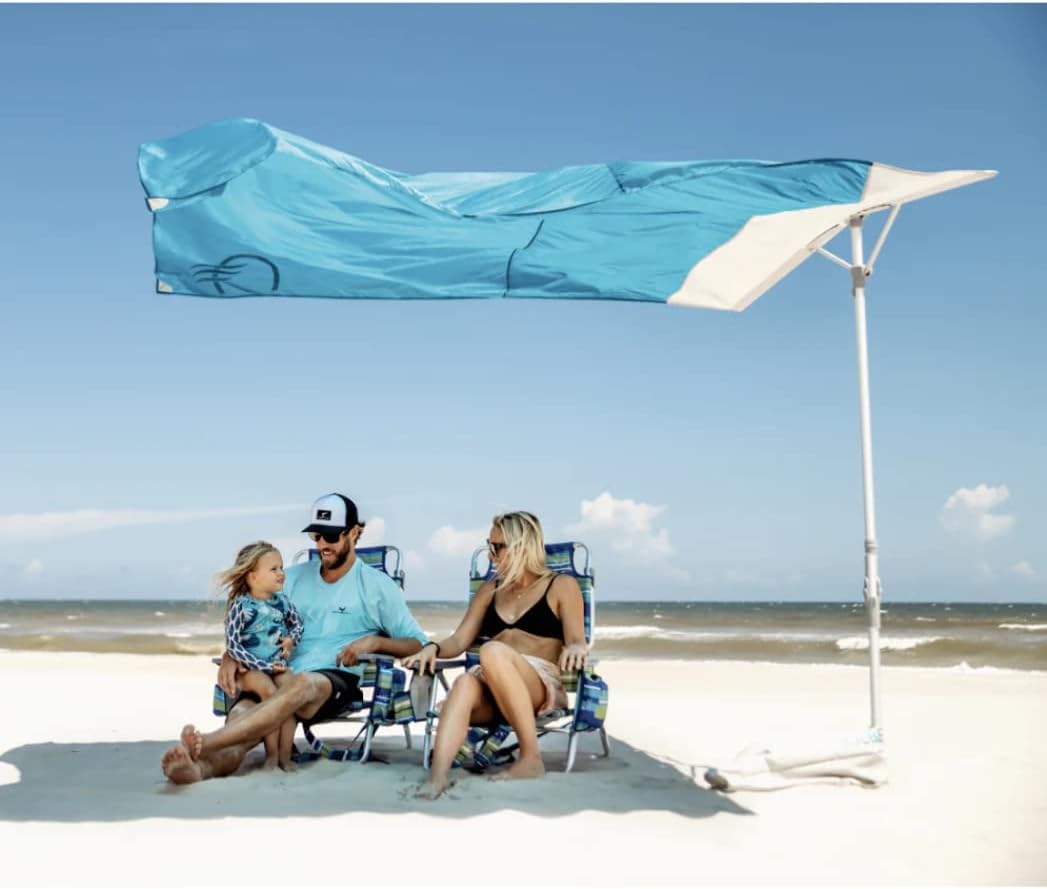 Solbello Shade: Ultimate Wind-Driven Beach Umbrella!